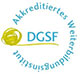 Das Logo des DGSF